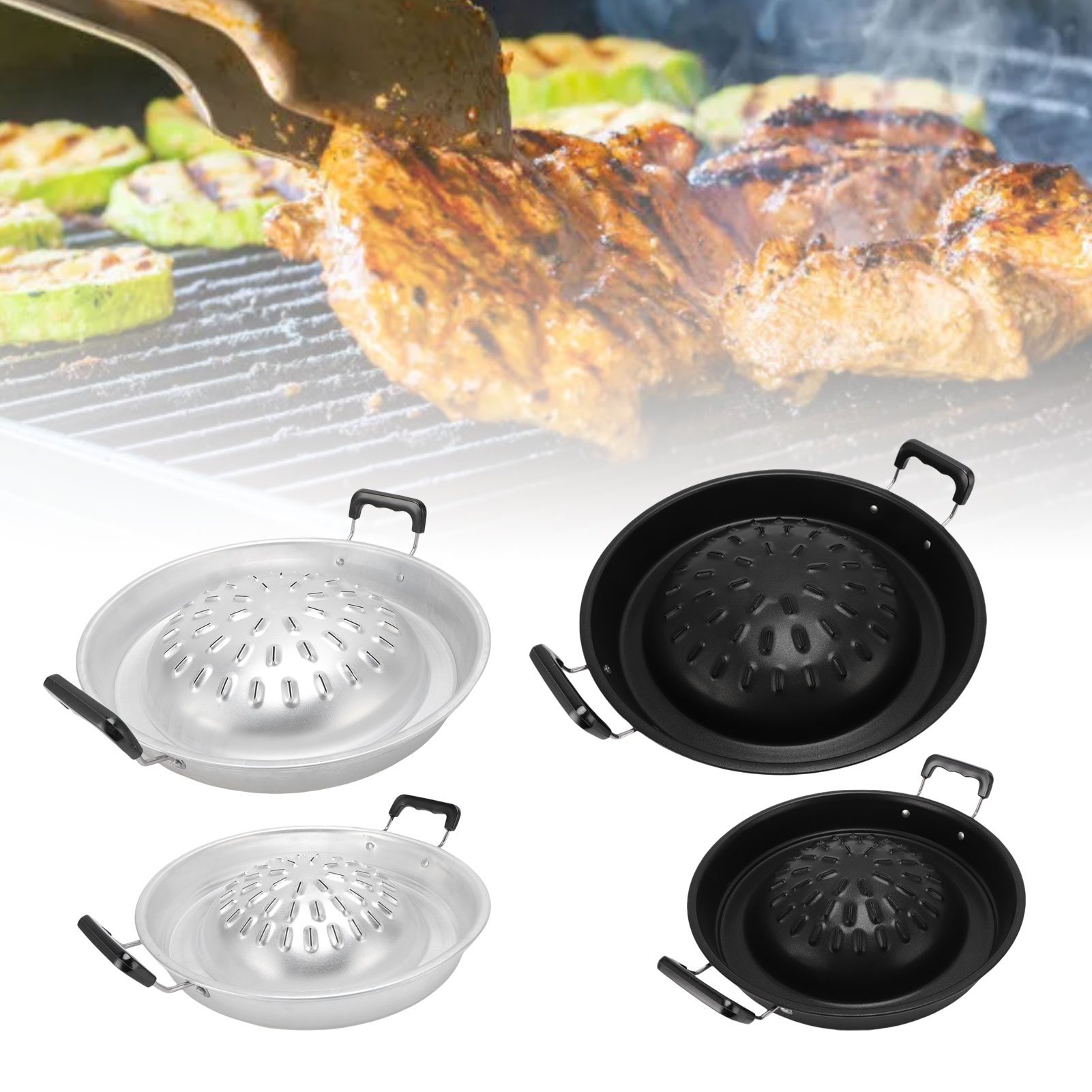 Kitchen Baking Tray Organiser - Panela para churrasqueira tailandesa 2 em