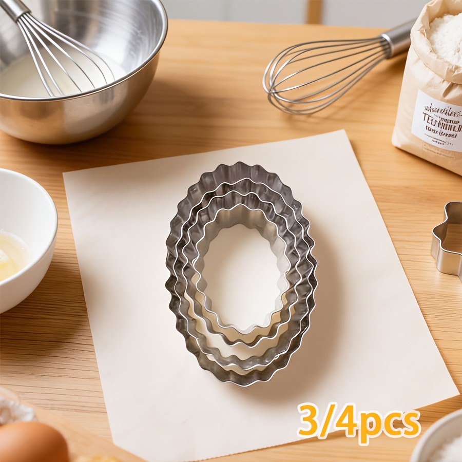 Kitchen Baking Utensils - Forma de bolo circular em aço