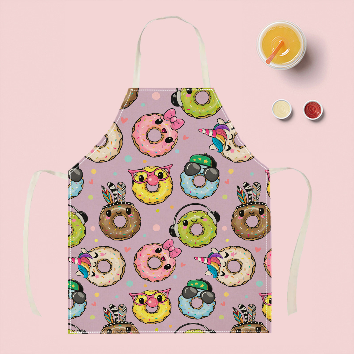 Kitchen Baking Area Ideas - 1pc Avental Divertido de Desenho Animado