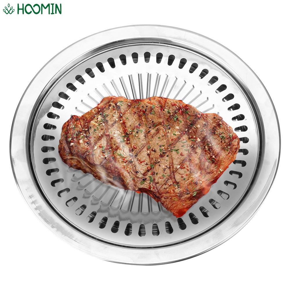 Kitchen Baking Tray Organiser - Grelha de churrasco sem fumaça, placa
