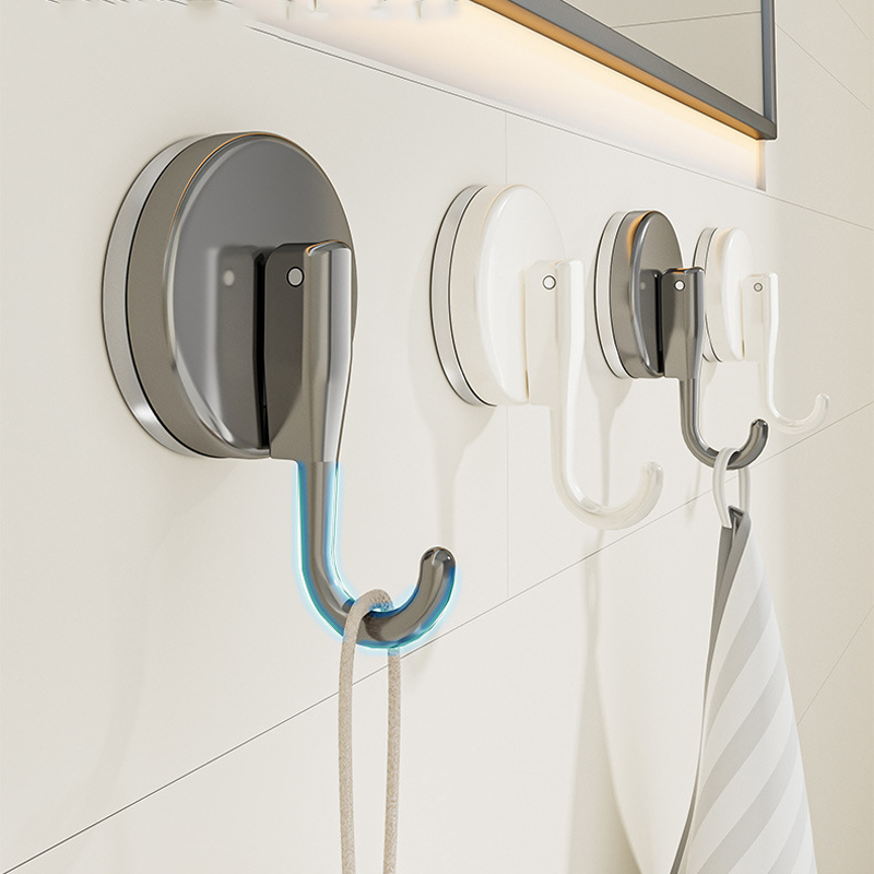 Kitchen Zo - Ventosa ganchos punch-livre multifuncional pendurado chave