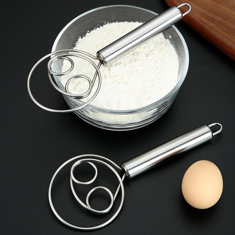 Kitchen Baking Mixer - Batedor de Massa em Aço Inoxidável