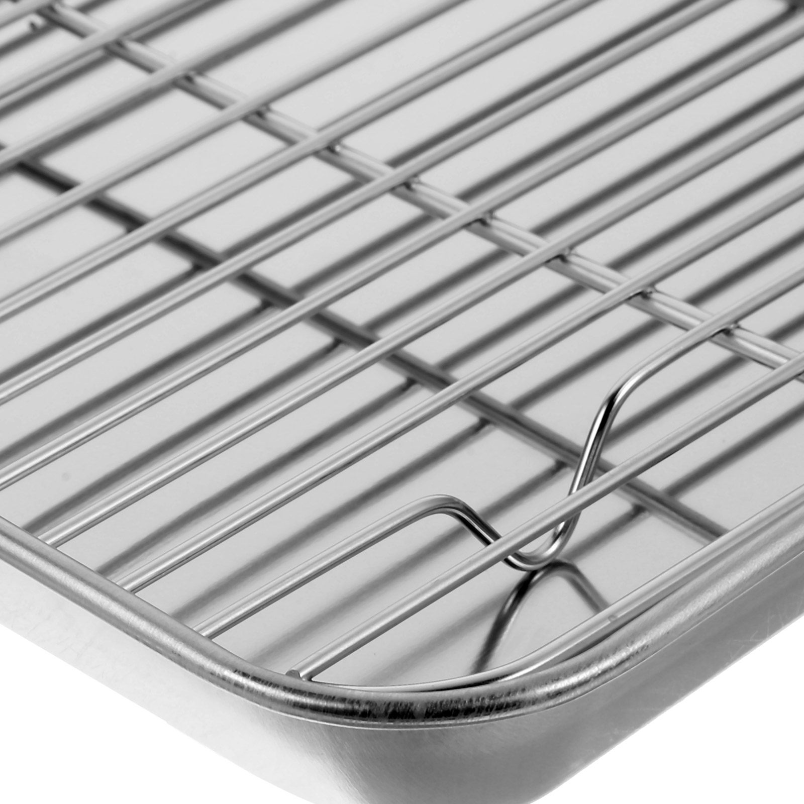 Cooling Rack Wire - Conjunto de 2 Peças: Assadeira de
