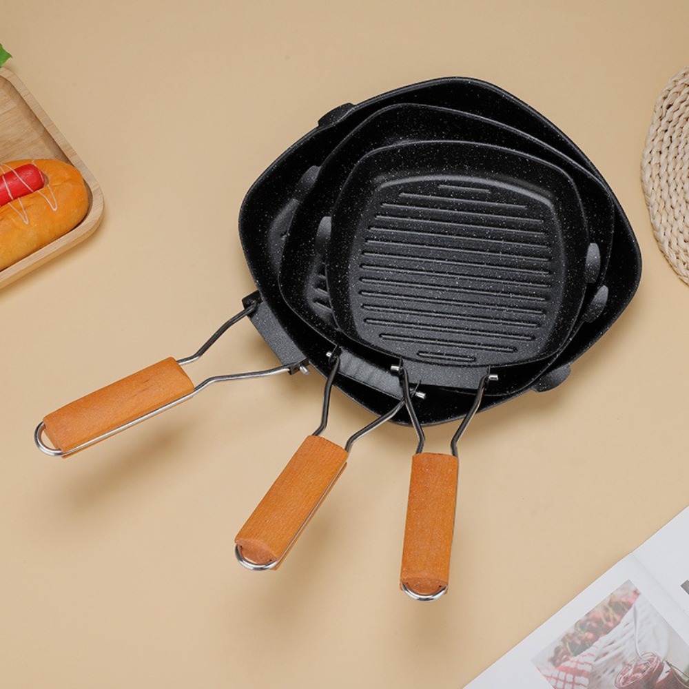 Kitchen Baking Tray Organiser - Panela portátil de ferro fundido para