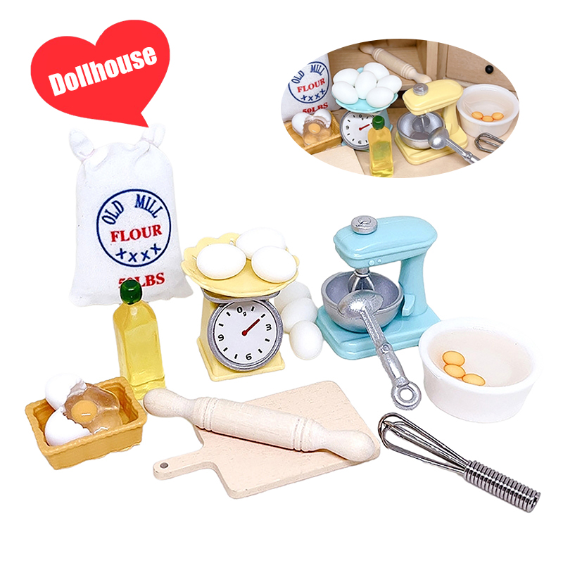 Kitchen And Baking - 1 conjunto 1:12 casa de bonecas