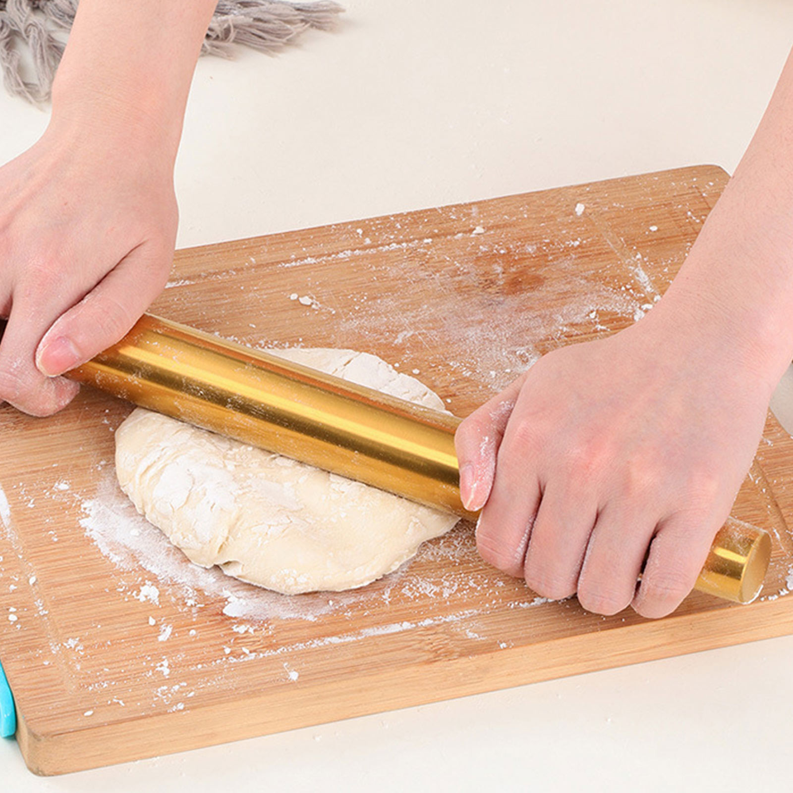 Kitchen Roll Baking - Rolo de Massa de Aço Inoxidável