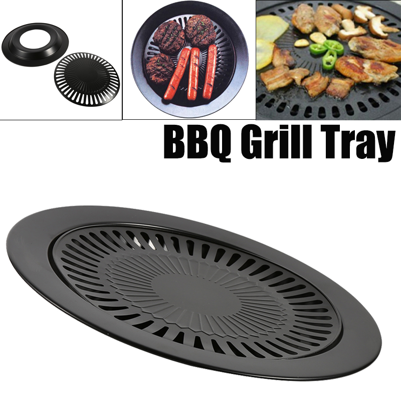 Kitchen Baking Tray Organiser - Grelha de churrasco sem fumaça, panela