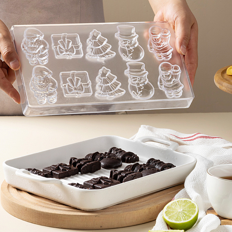 Kitchen Baking Supplies - Série do Natal moldes plásticos do