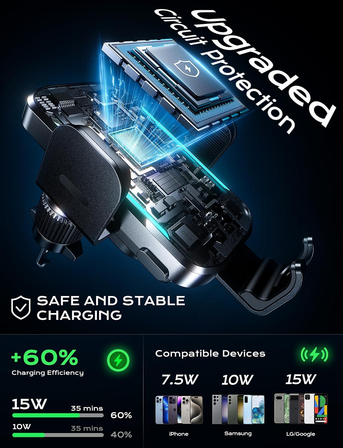 Uyuxio carregador de carro sem - Cooling Rack Wire avaliação e preço
