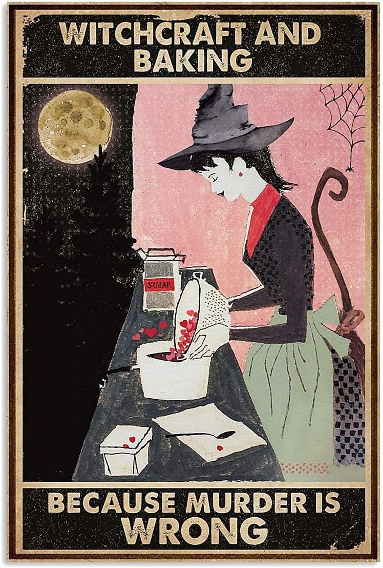 Decoração de Bruxaria e Confei - Kitchen Witch Baking avaliação e preço