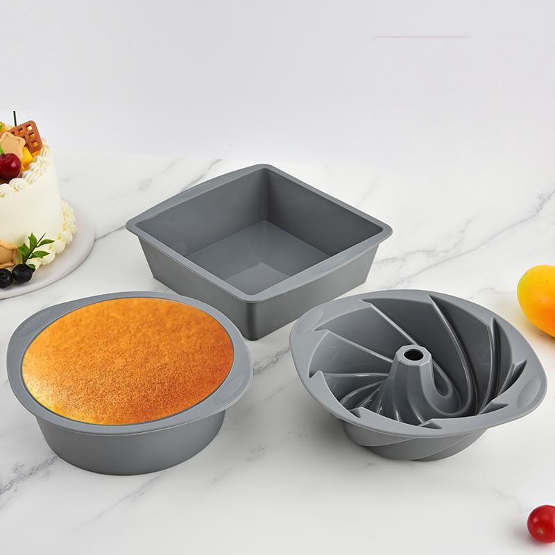 Molde de bolo quadrado de sili - Kitchen Baking Utensils avaliação e preço