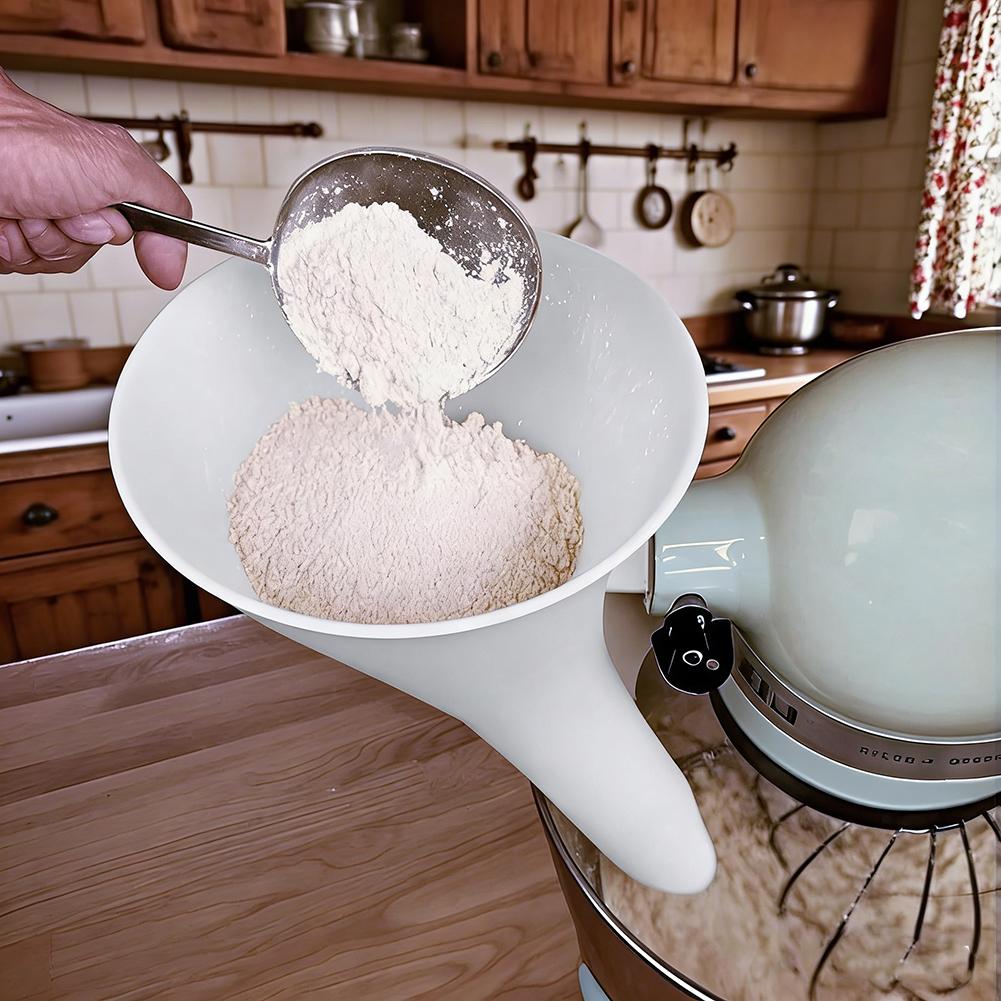 Funil de farinha à prova de de - Kitchen Baking Mixer avaliação e preço