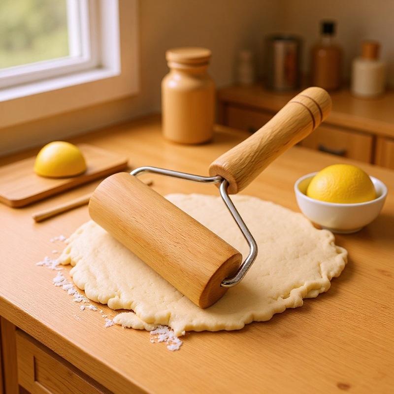 Rolo de Massa de Madeira para  - Kitchen Roll Baking avaliação e preço