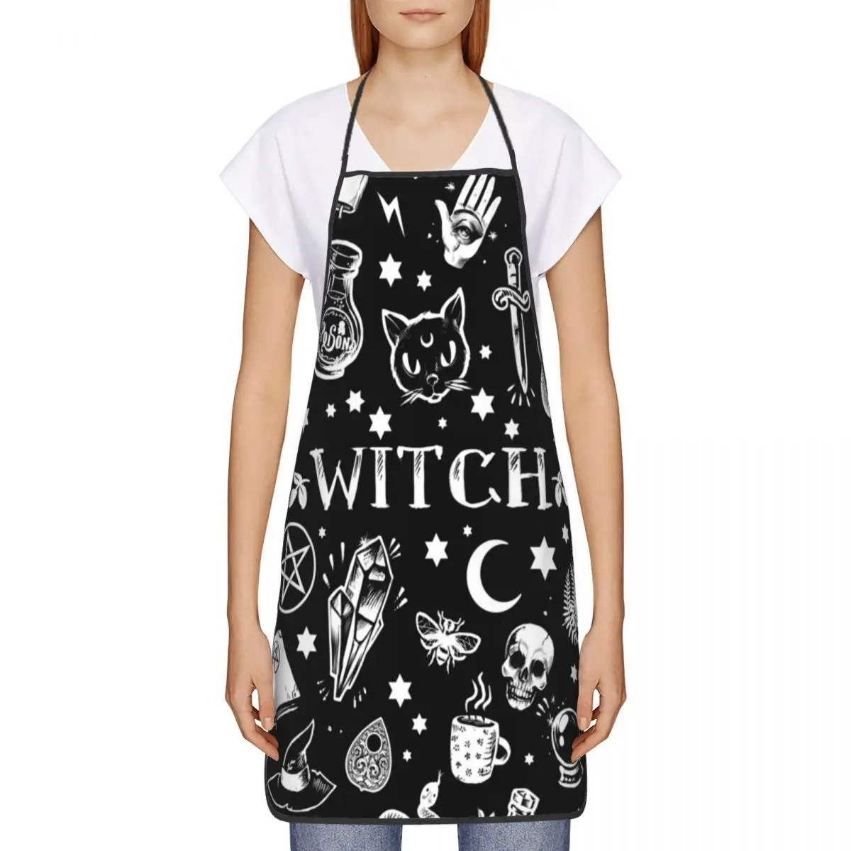 Avental de cozinha com padrão  - Kitchen Witch Baking avaliação e preço