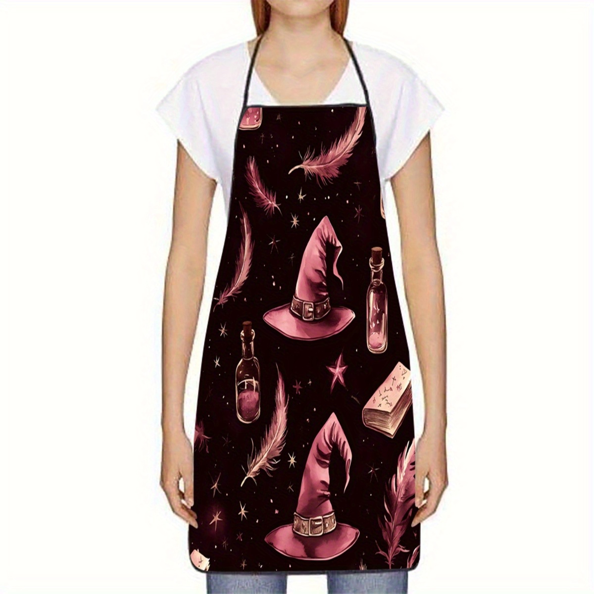 1pc chapéu de bruxa & pena imp - Kitchen Witch Baking avaliação e preço