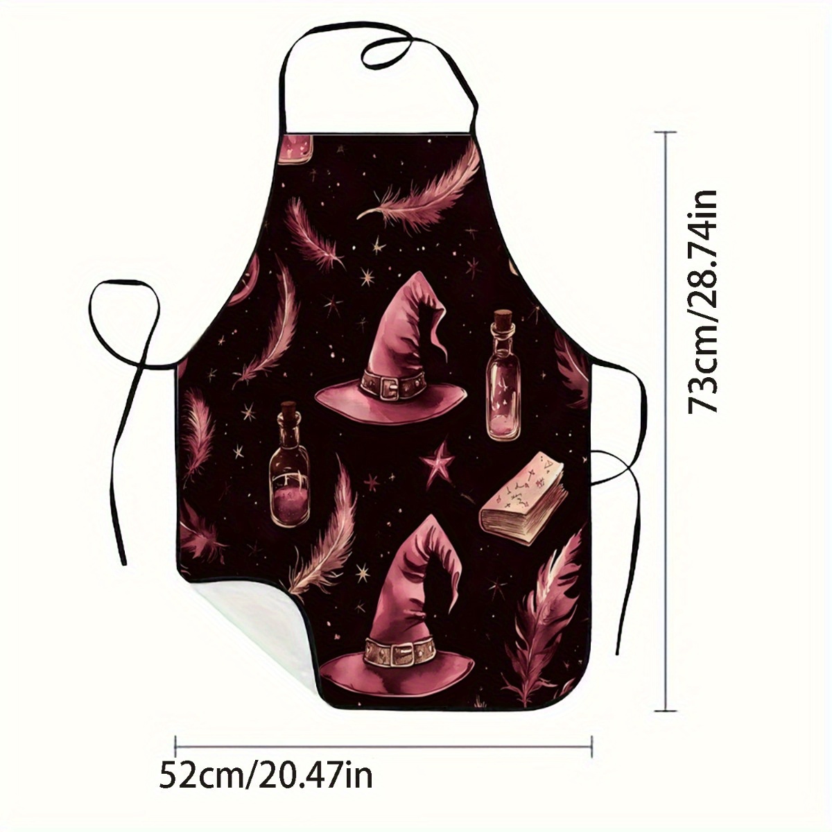 1pc chapéu de bruxa & pena imp - Kitchen Witch Baking avaliação e preço