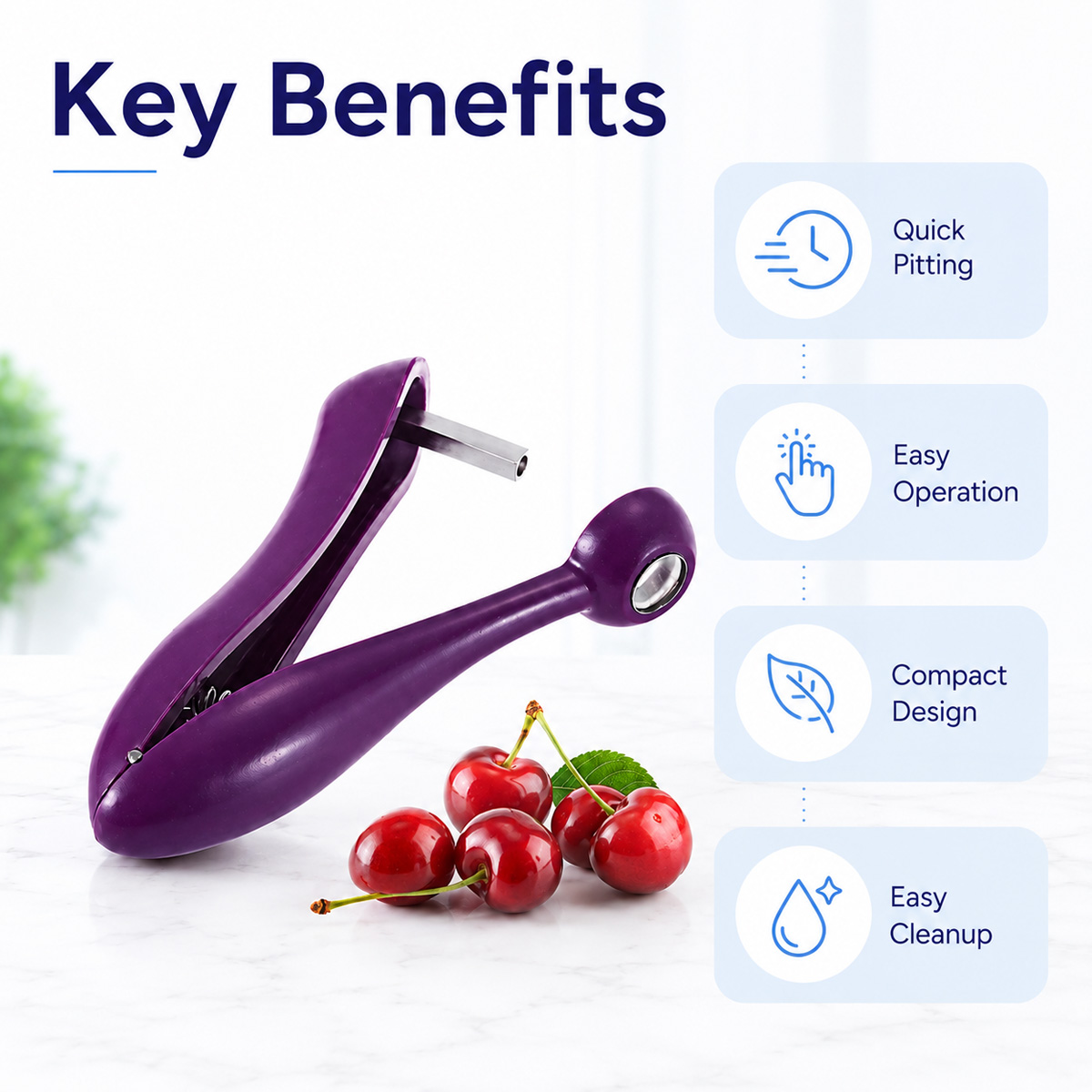 Removedor de Caroços de Cereja - Kitchen Tools For Baking avaliação e preço
