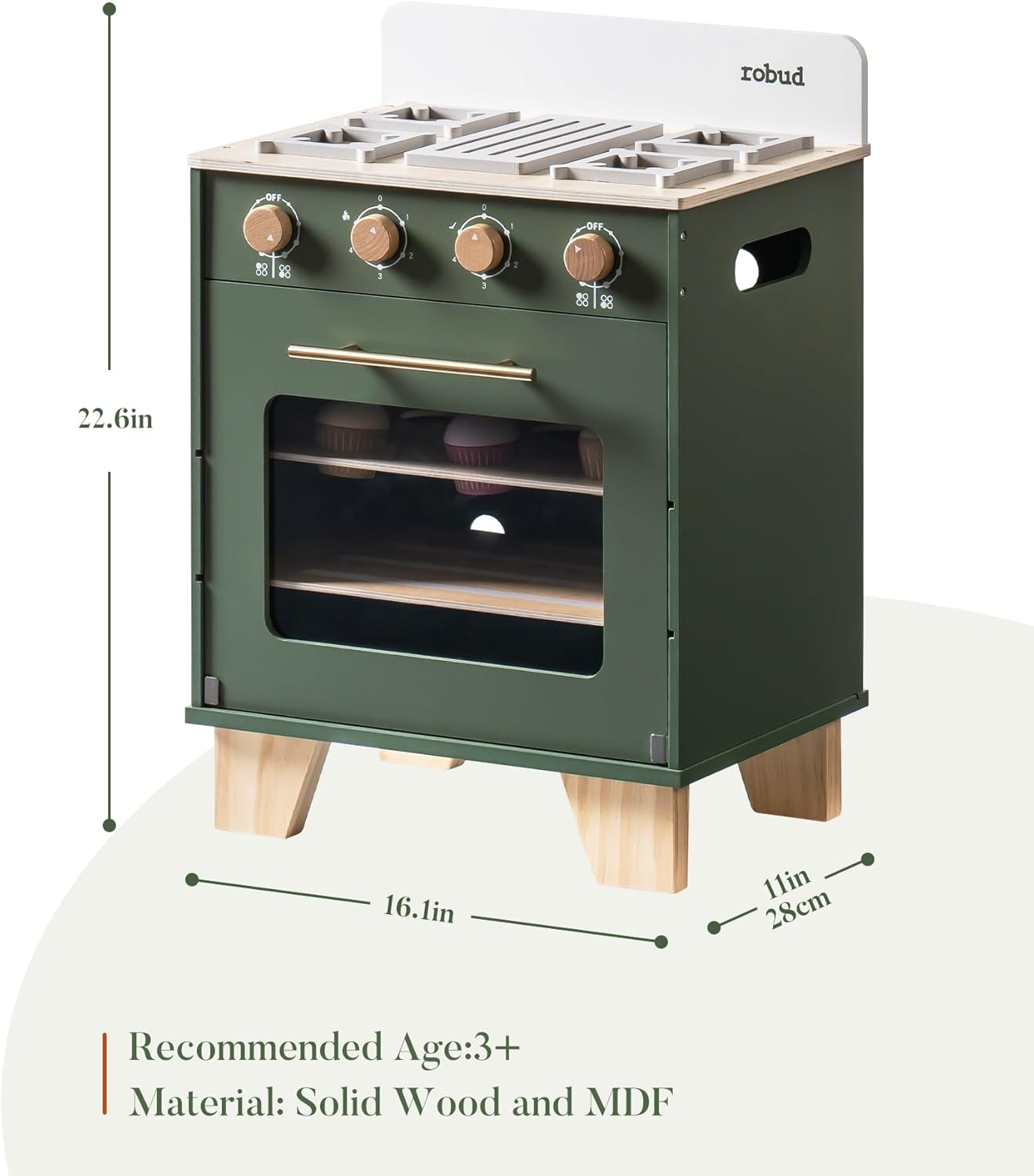 Robotime Robud Brinquedo de Ma - Baking Kitchen Robotime avaliação e preço
