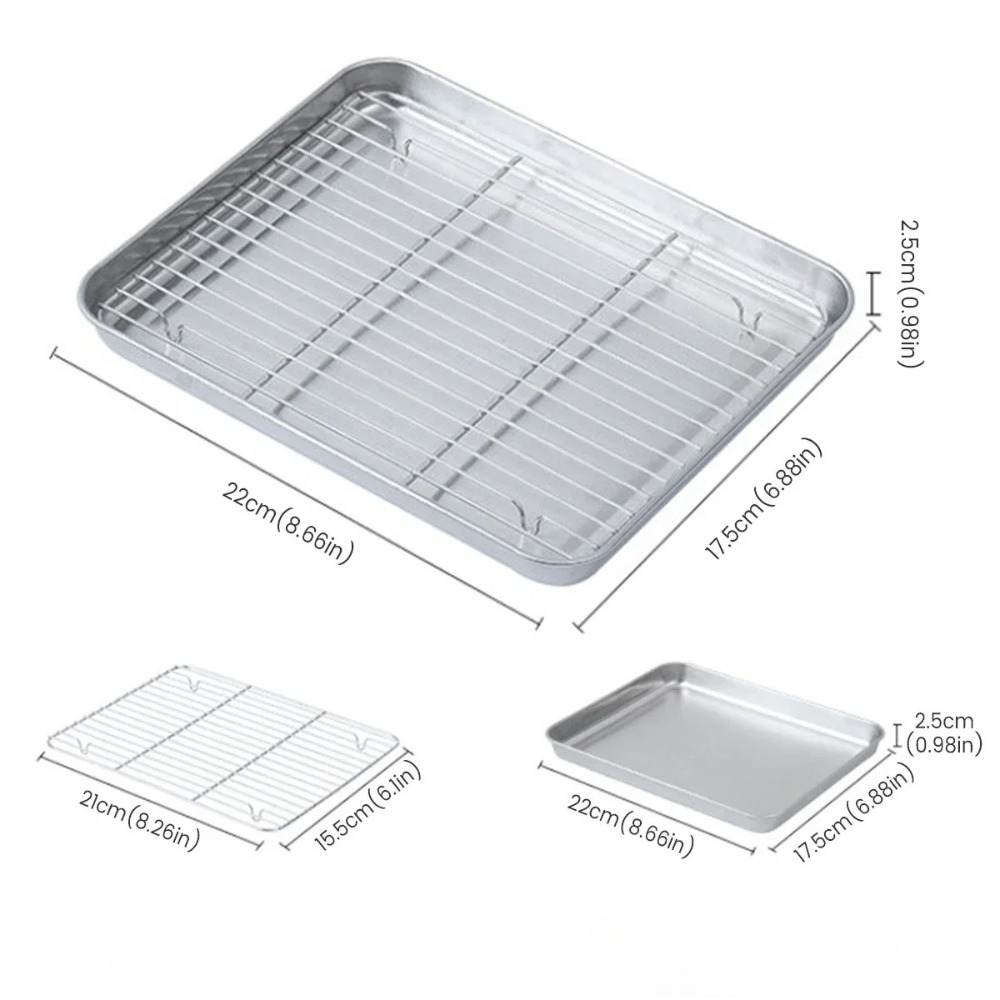 Assadeira de Aço Inoxidável co - Cooling Rack Wire avaliação e preço