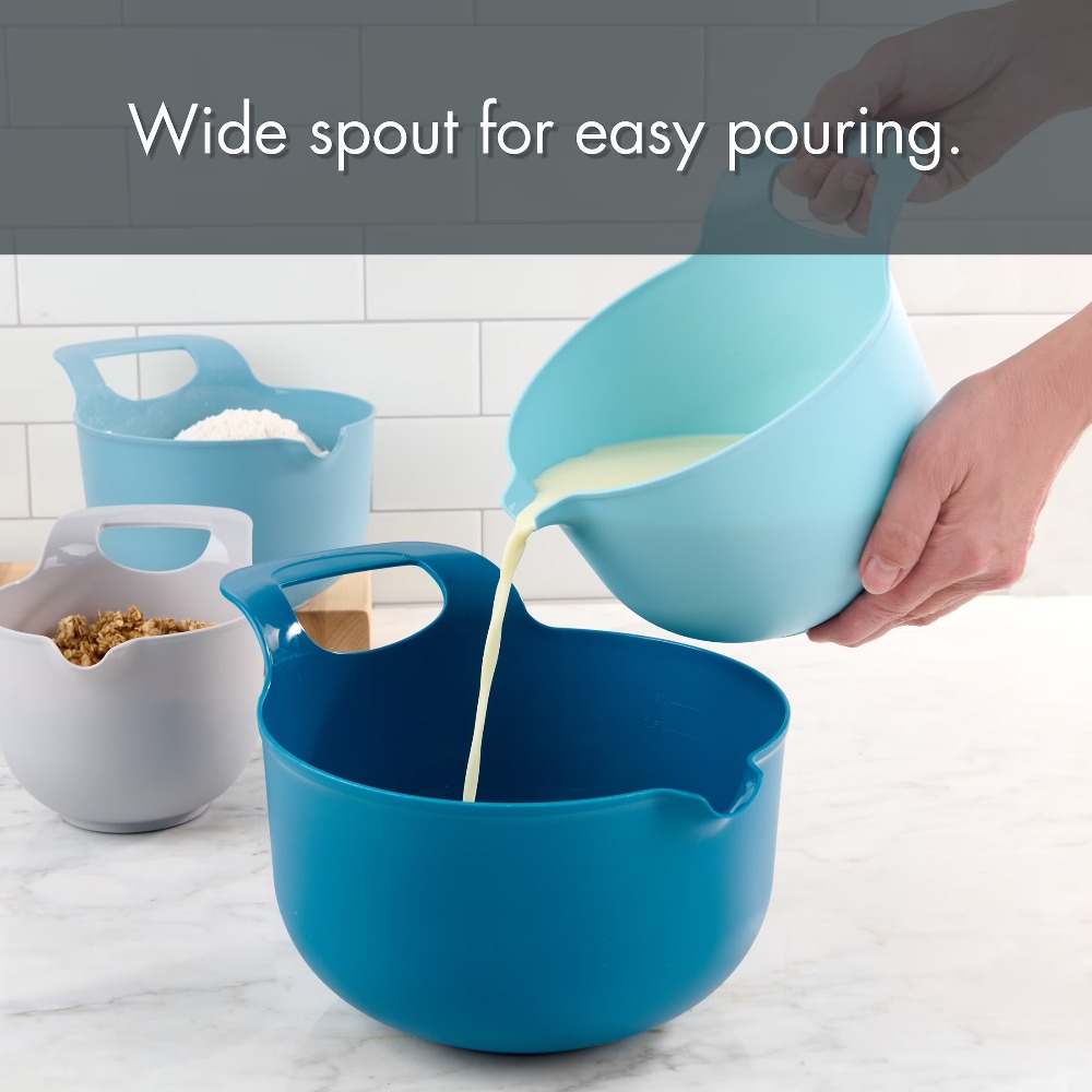 Conjunto de 4 Tigelas Plástica - Kitchen Baking Utensils avaliação e preço