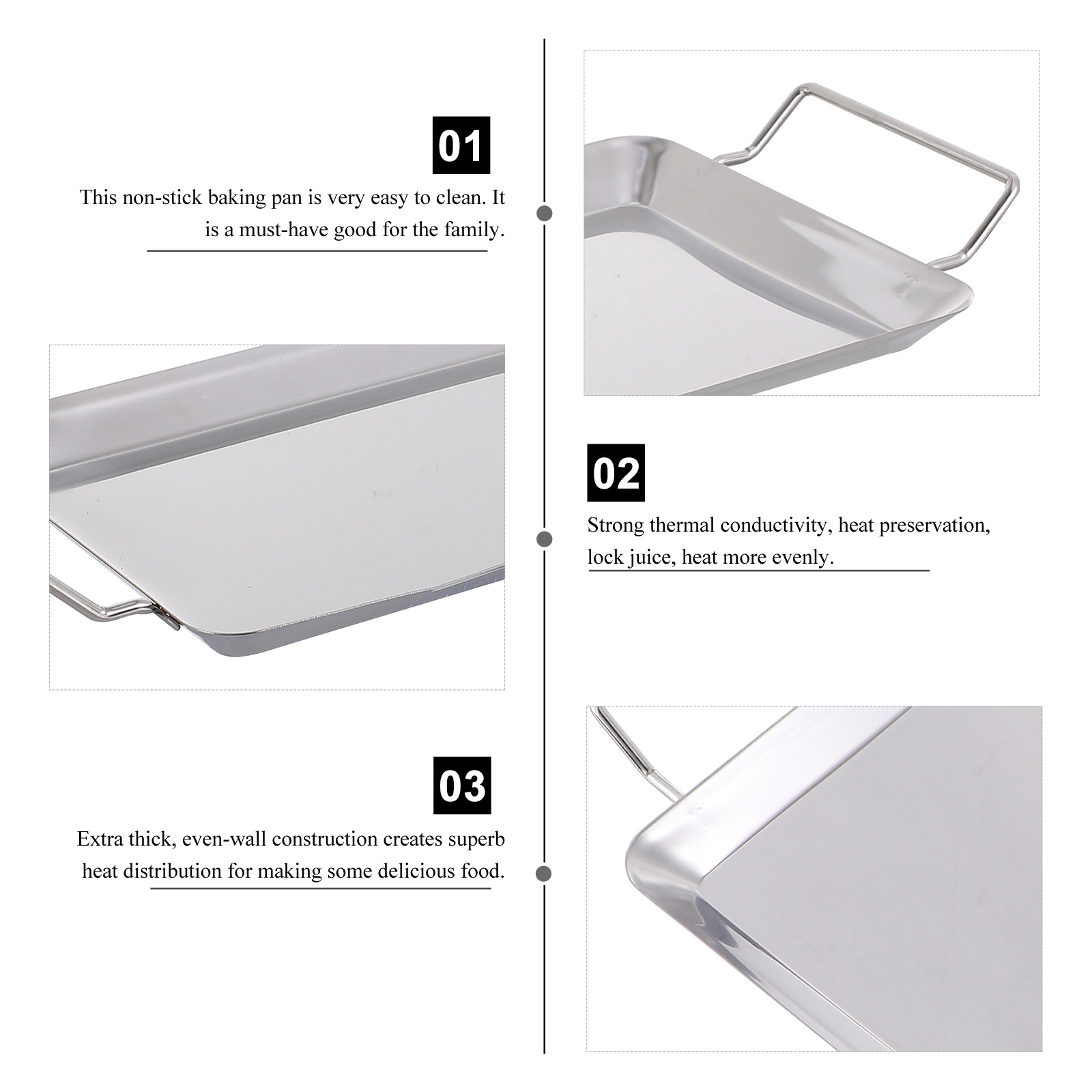 1 Peça Chapa de Grelhar Premiu - Kitchen Baking Tray Organiser avaliação e preço