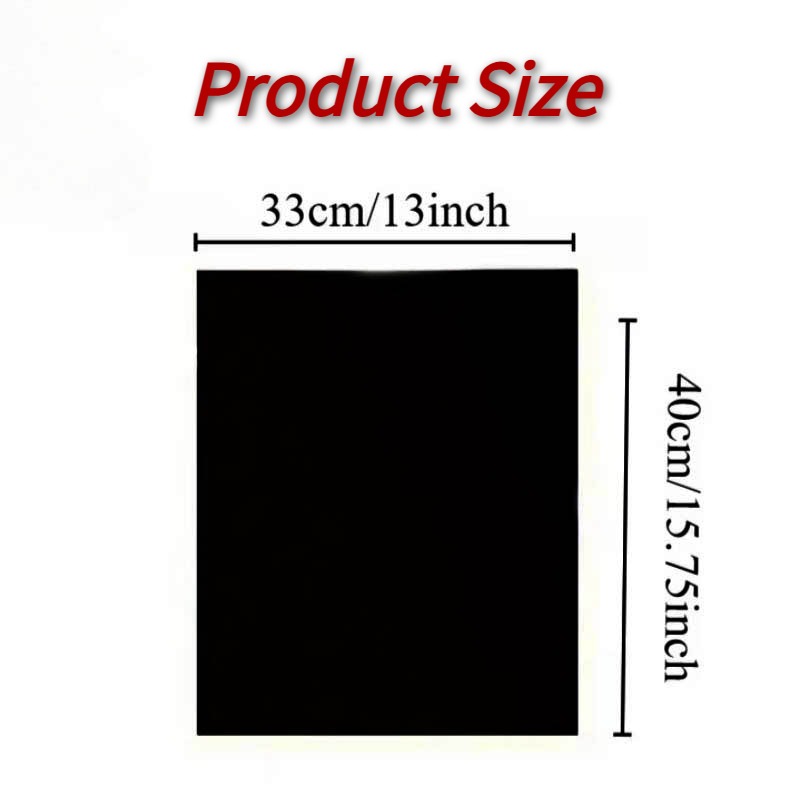 1/2/3/4/5 pçs preto churrasque - Kitchen Baking Mat avaliação e preço