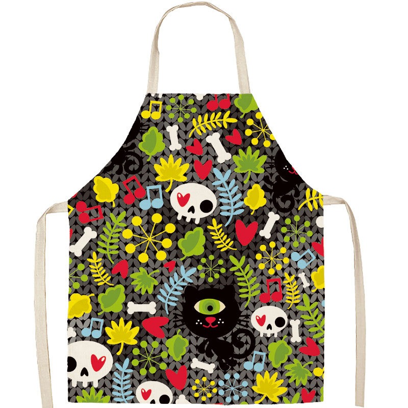 Avental de Algodão e Linho com - Kitchen Witch Baking avaliação e preço