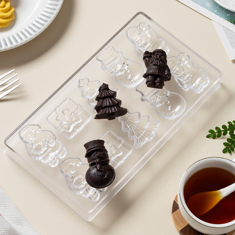 Série do Natal moldes plástico - Kitchen Baking Supplies avaliação e preço
