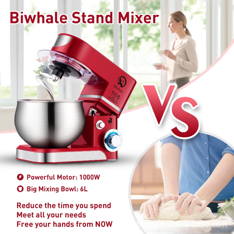 Batedeira Planetária 5L – Máqu - Kitchen Baking Mixer avaliação e preço