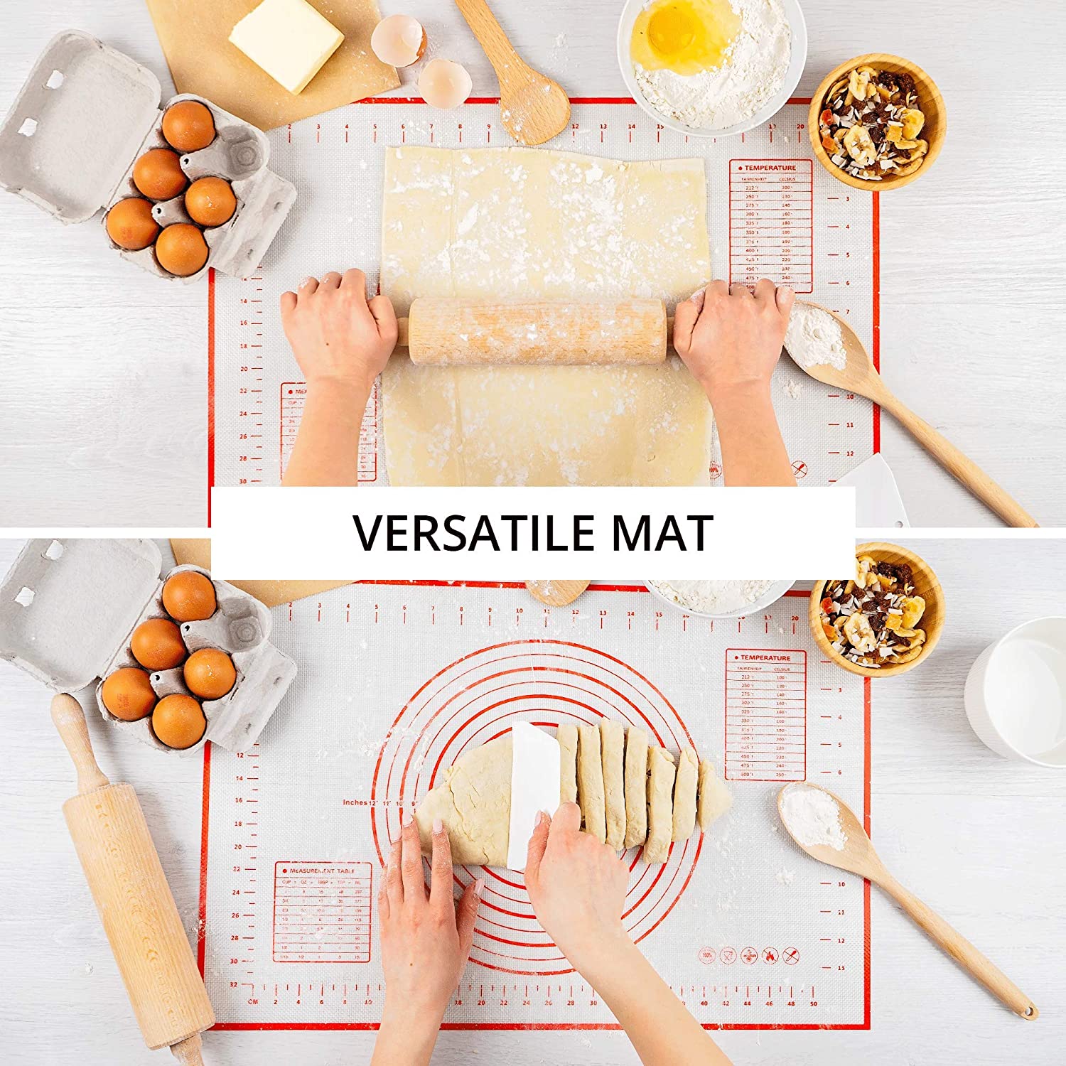 80/70/60cm grande esteira de c - Kitchen Roll Baking avaliação e preço